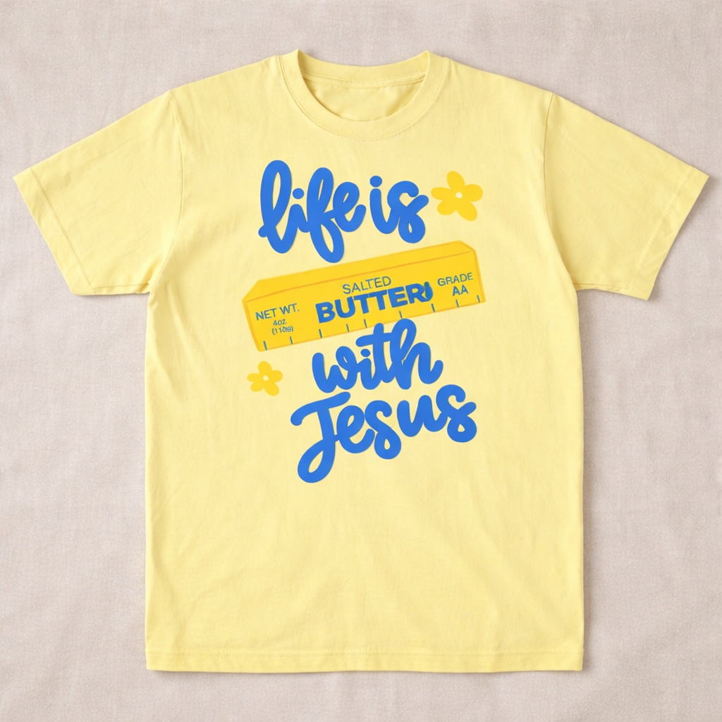 Life is butter with Jesus